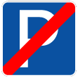 H40 - Fim de estacionamento autorizado