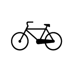 Velocípede (inscrição no pavimento)