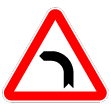 A1b - Curva à esquerda