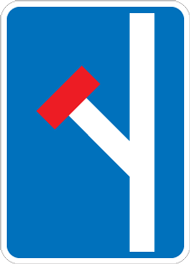 I7a - Pré-sinalização de via sem saída